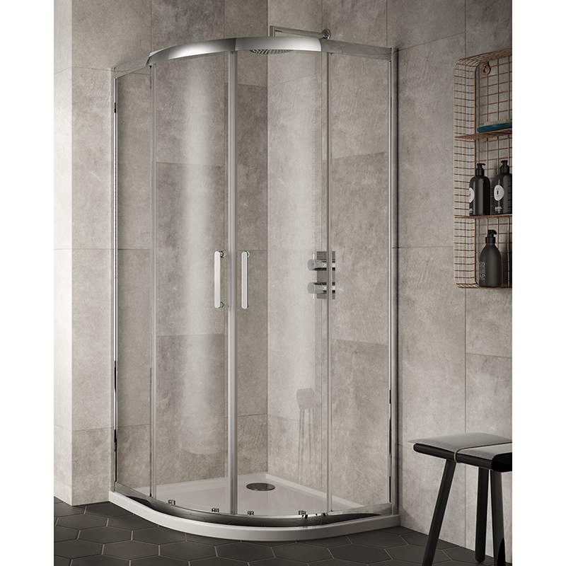 Sommer 8 Quadrant Double Sliding Door - 1000mm